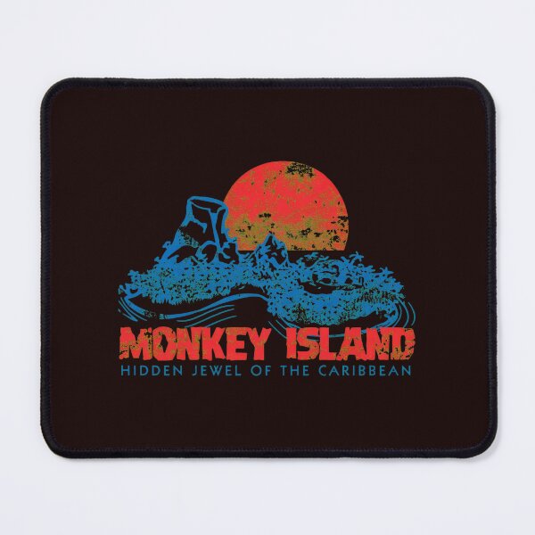 Item preview, Monkey Island Island Sunset Retro Adventure  designed and sold by GoffJennie.