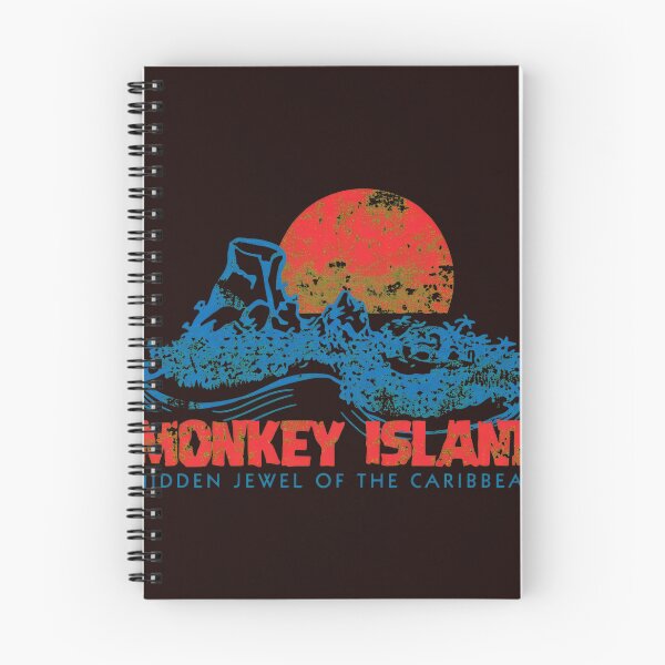 Item preview, Monkey Island Island Sunset Retro Adventure  designed and sold by GoffJennie.