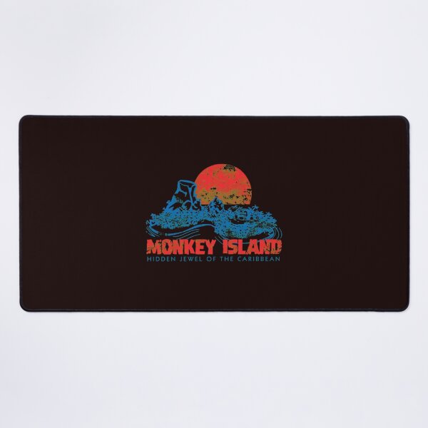 Item preview, Monkey Island Island Sunset Retro Adventure  designed and sold by GoffJennie.