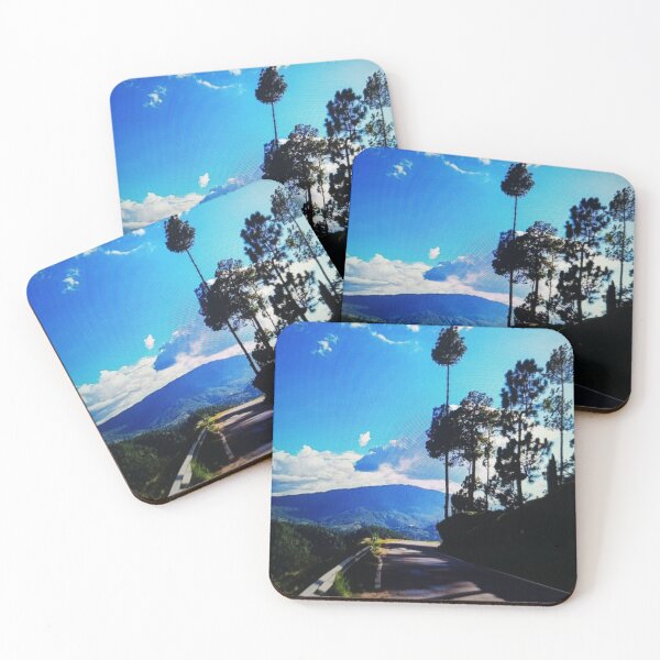 Item preview, Scenic Mountain Road under Bright Blue Sky designed and sold by Nicholasgaoes.