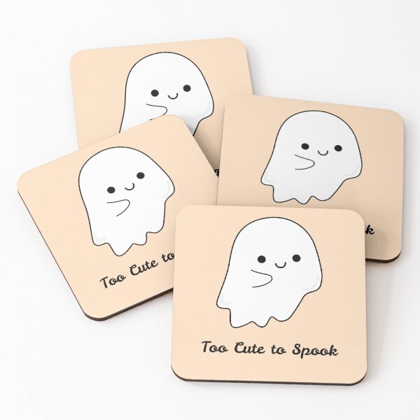 Item preview, Too Cute To Spook Cute Ghost Halloween Aesthetic Graphic designed and sold by Fine-Arts-Lab.