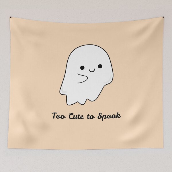 Item preview, Too Cute To Spook Cute Ghost Halloween Aesthetic Graphic designed and sold by Fine-Arts-Lab.