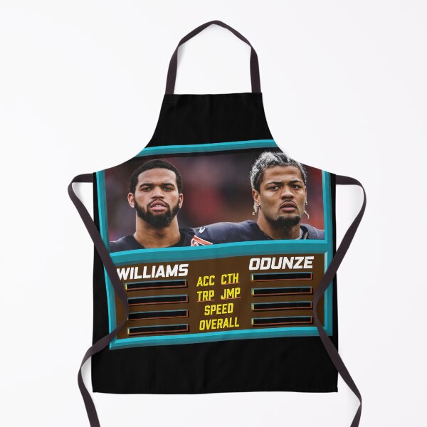 Item preview, Williams and Odunze Retro Game Stats designed and sold by SabinUllrichf.