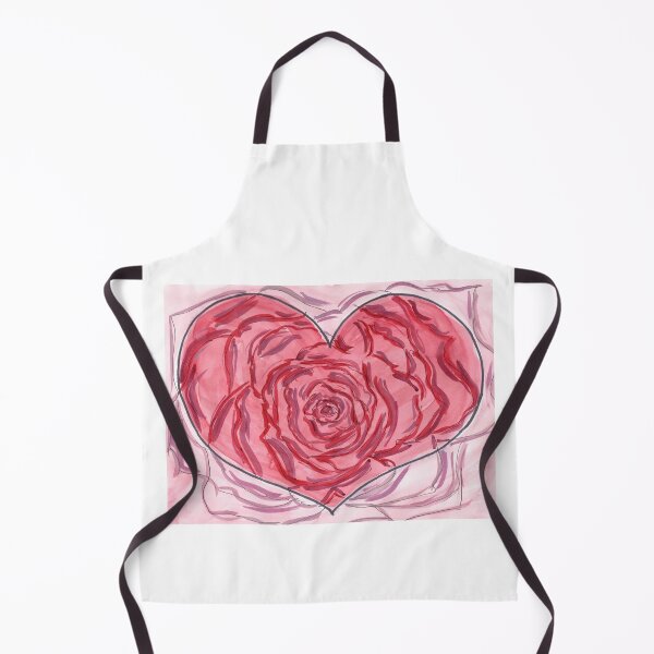 Aperçu de l'œuvre Herz, Rose, Cœur, créée et vendue par Anke‘s Bazaar.