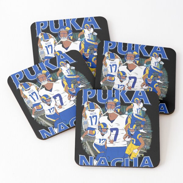 Item preview, Puka Nacua Retro 17 Sports Collage designed and sold by SabinUllrichf.