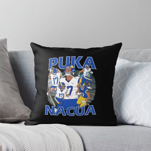 Item preview, Puka Nacua Retro 17 Sports Collage designed and sold by SabinUllrichf.