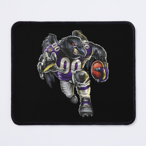 Item preview, Aggressive Purple Football Bird Mascot designed and sold by SabinUllrichf.