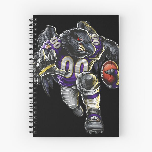 Item preview, Aggressive Purple Football Bird Mascot designed and sold by SabinUllrichf.