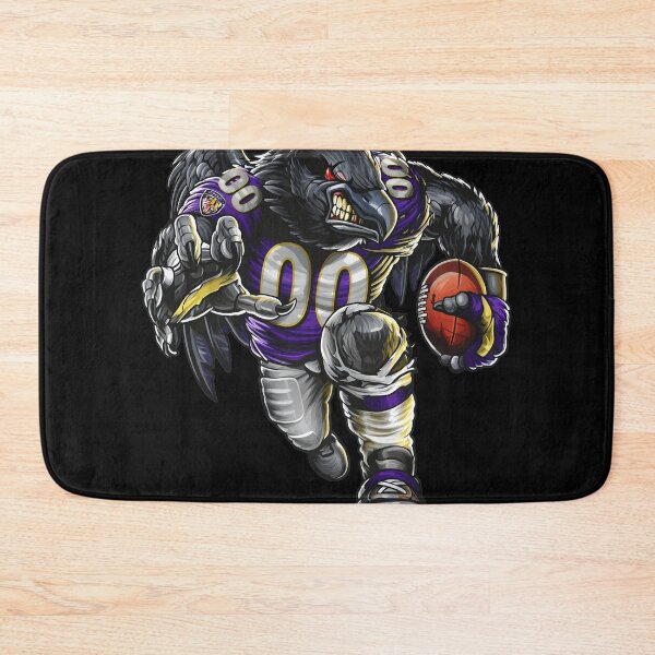 Item preview, Aggressive Purple Football Bird Mascot designed and sold by SabinUllrichf.