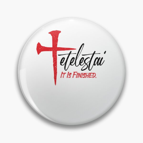 Item preview, Tetelestai ES ist vollbracht Jesus Last Words on the Cross designed and sold by ALICIAxGONZALEZ.
