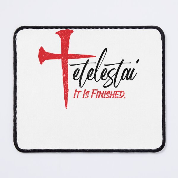 Item preview, Tetelestai ES ist vollbracht Jesus Last Words on the Cross designed and sold by ALICIAxGONZALEZ.