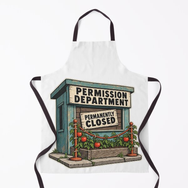 Item preview, Permission Department - Permanently Closed designed and sold by AmericanExtremist.