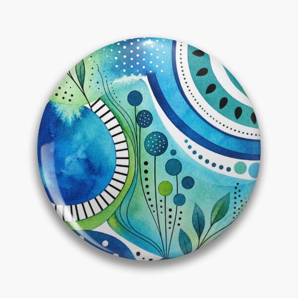 Item preview, abstract watercolor designed and sold by Zeewind.