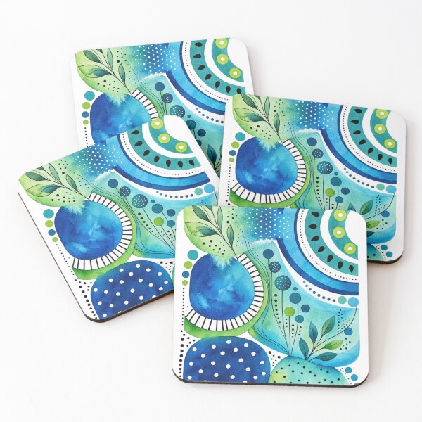 Item preview, abstract watercolor designed and sold by Zeewind.