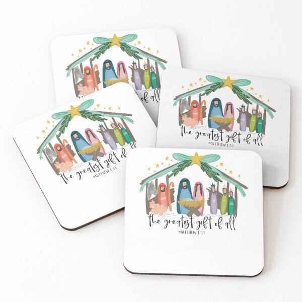 Item preview, The Greatest Gift for All Christmas Nativity Jesus Christian designed and sold by ALICIAxGONZALEZ.