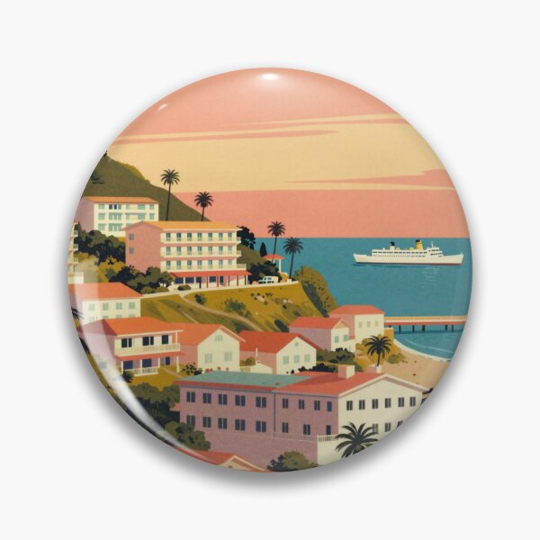 Item preview, Atami Vintage Japan Travel Poster designed and sold by ShowaTabiPress.
