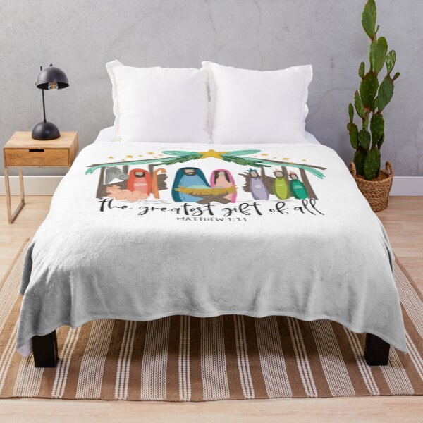 Item preview, The Greatest Gift for All Christmas Nativity Jesus Christian designed and sold by ALICIAxGONZALEZ.