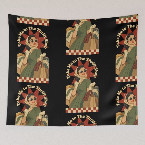 Item preview, Take Me to The Thrift Shop Vintage designed and sold by tellia-kallisto.