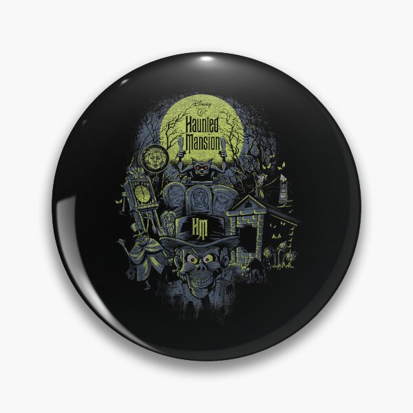 Item preview, The Haunted Mansion Halloween Haunted Montage Retro designed and sold by ALICIAxGONZALEZ.