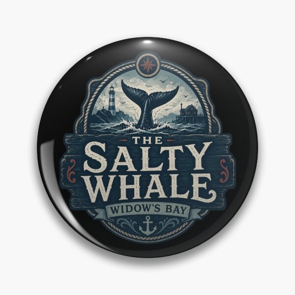 Item preview, The Salty Whale Widow's Bay designed and sold by BeulahOrtiz.