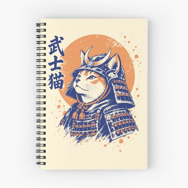 Item preview, Samurai Cat Japanese Armour Art designed and sold by 89shirts.