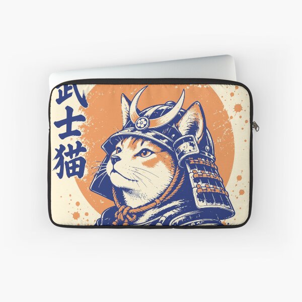 Item preview, Samurai Cat Japanese Armour Art designed and sold by 89shirts.
