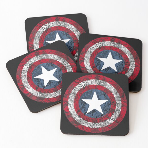 Item preview, Womens MarveIzz Captain America 4vengersz Shield Comic designed and sold by susannunlilly.