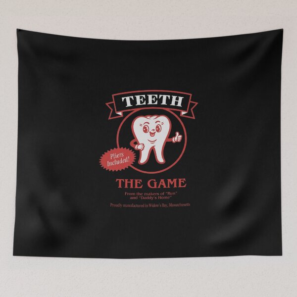 Item preview, Widow’s Bay dental mascot teeth the game parody pliers included designed and sold by BeulahOrtiz.
