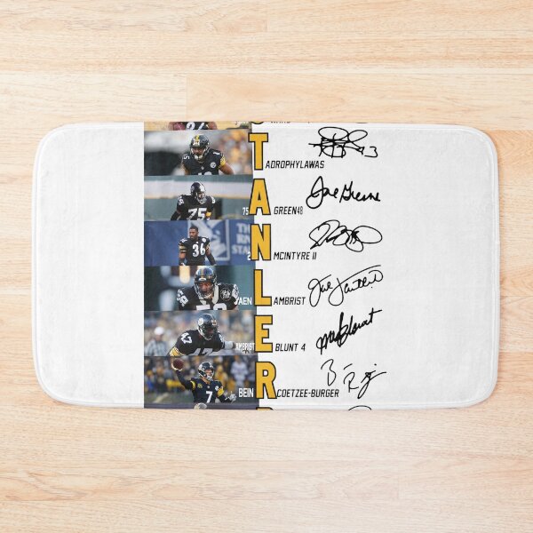 Item preview, Legends Football Signature Collage Gold Black designed and sold by SabinUllrichf.