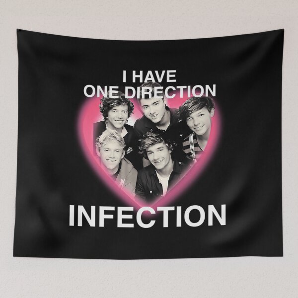 Artikelvorschau, Ich bin vom One-Direction-Virus infiziert. entworfen und verkauft von BabaJiService.