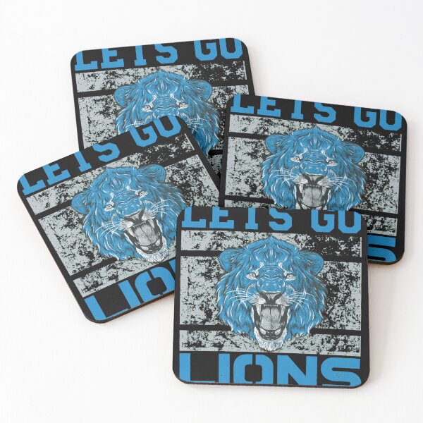 Item preview, Lets Go Lions Distressed Roar Blue designed and sold by SabinUllrichf.