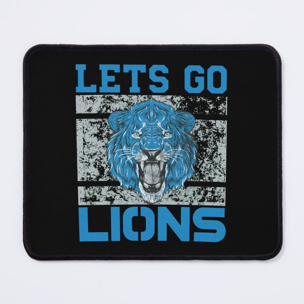 Item preview, Lets Go Lions Distressed Roar Blue designed and sold by SabinUllrichf.