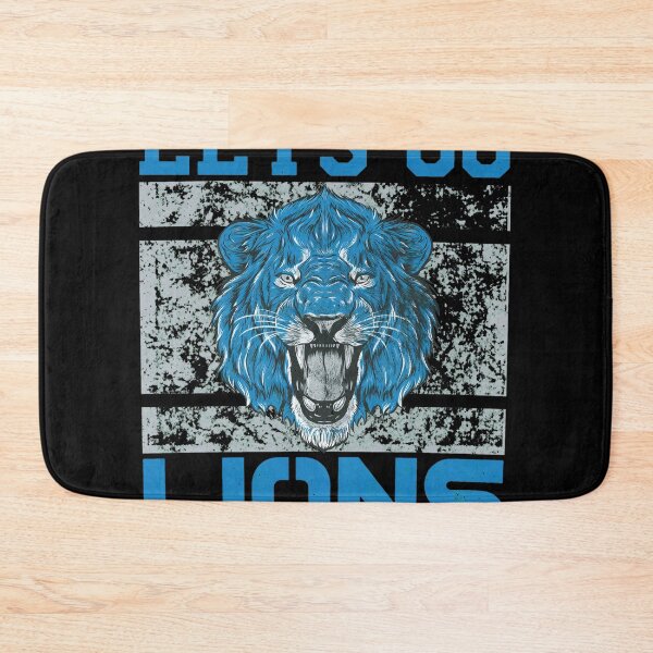 Item preview, Lets Go Lions Distressed Roar Blue designed and sold by SabinUllrichf.