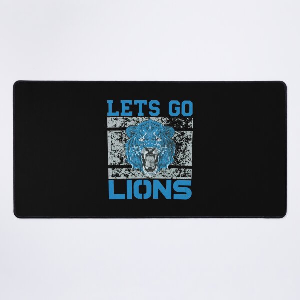 Item preview, Lets Go Lions Distressed Roar Blue designed and sold by SabinUllrichf.