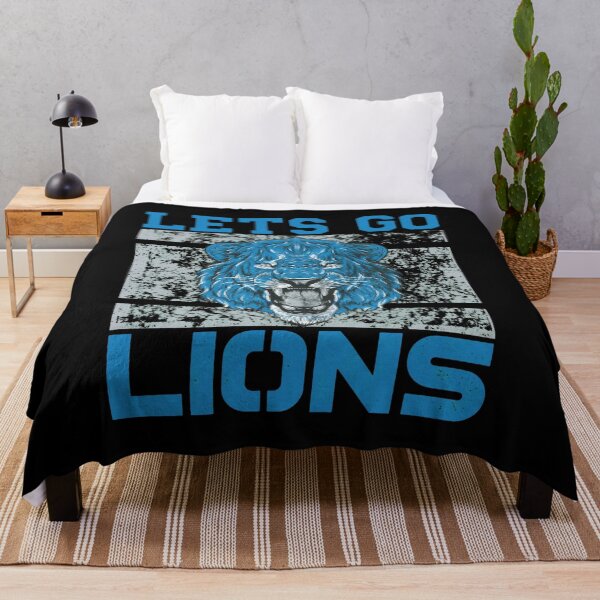 Item preview, Lets Go Lions Distressed Roar Blue designed and sold by SabinUllrichf.
