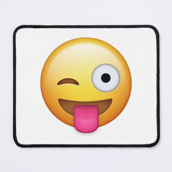 Item preview, Funny Winking Tongue Out Crazy Emoji designed and sold by Tom-Riley.