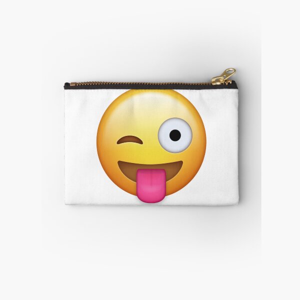 Item preview, Funny Winking Tongue Out Crazy Emoji designed and sold by Tom-Riley.