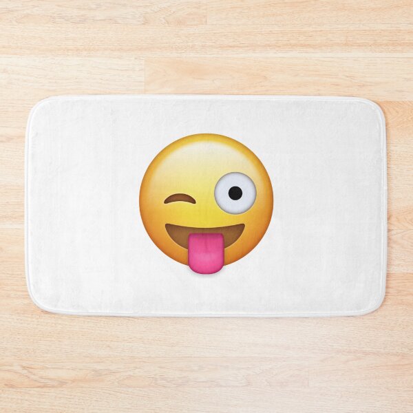 Item preview, Funny Winking Tongue Out Crazy Emoji designed and sold by Tom-Riley.