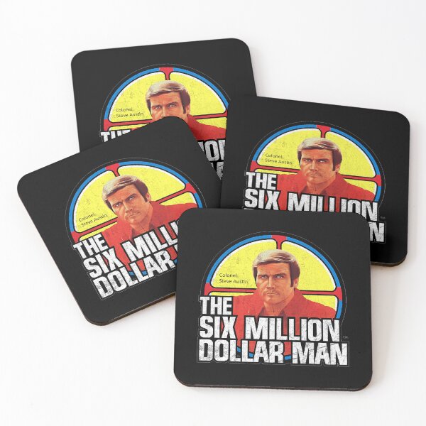 Item preview, The Six Million Dollar Man Logo designed and sold by BabaJiService.