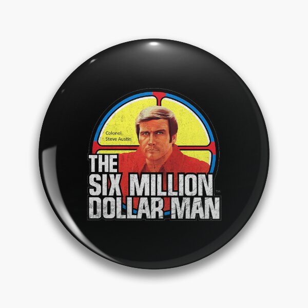 Item preview, The Six Million Dollar Man Logo designed and sold by BabaJiService.