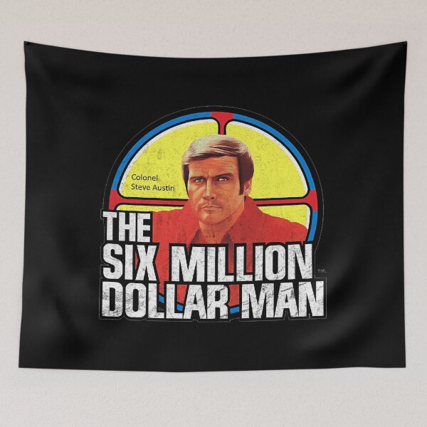 Item preview, The Six Million Dollar Man Logo designed and sold by BabaJiService.