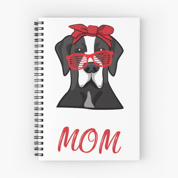 Item preview, Great Dane Mom Gift Design for Women Proud Dog Mom Artwork designed and sold by Aleksei123.