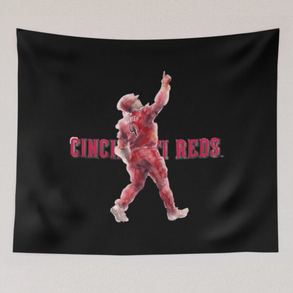 Item preview, Noelvi Marte 4 Cincinnati Reds Sports Painting designed and sold by NH-CREATIONS.