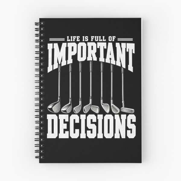 Item preview, Golfing Life Is Full of Important Decisions Funny Golf T-Shirt – Golf Lover Gift, Golfer Humor Graphic Tee designed and sold by Trendably.