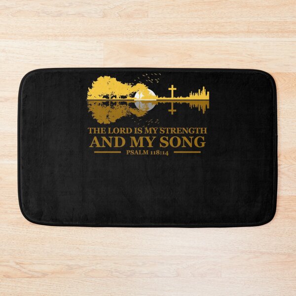 Item preview, The Lord is My Strength and My Song Christian Guitar Faith designed and sold by ALICIAxGONZALEZ.