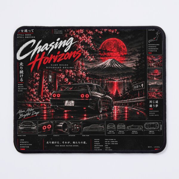 Item preview, Japanese Car Culture – Retro JDM Night Drive designed and sold by MidnightPistons.