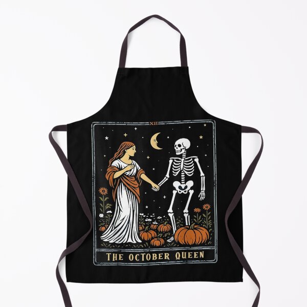 Item preview, The October Queen Tarot Card Halloween Skeleton Aesthetic designed and sold by ALICIAxGONZALEZ.