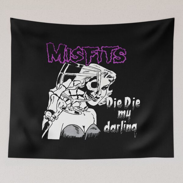 Item preview, Álbumes de la banda Vintage Rock Misfits, logotipo de la gira punk designed and sold by neesegddenep.