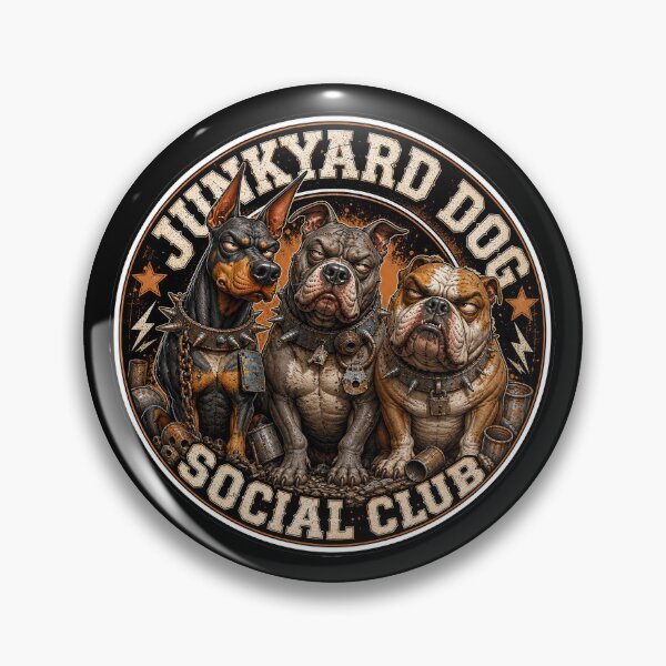 Item preview, Junkyard Dog Social Club™  designed and sold by Wilcox PhotoArt.