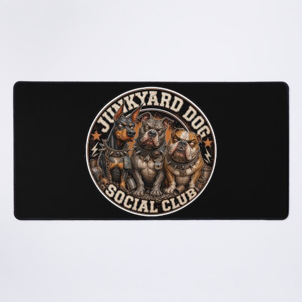 Item preview, Junkyard Dog Social Club™ designed and sold by Wilcox PhotoArt.